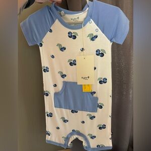 Kyte Baby Blueberry Shortall